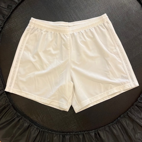adidas Pants - Adidas running shorts white size medium
